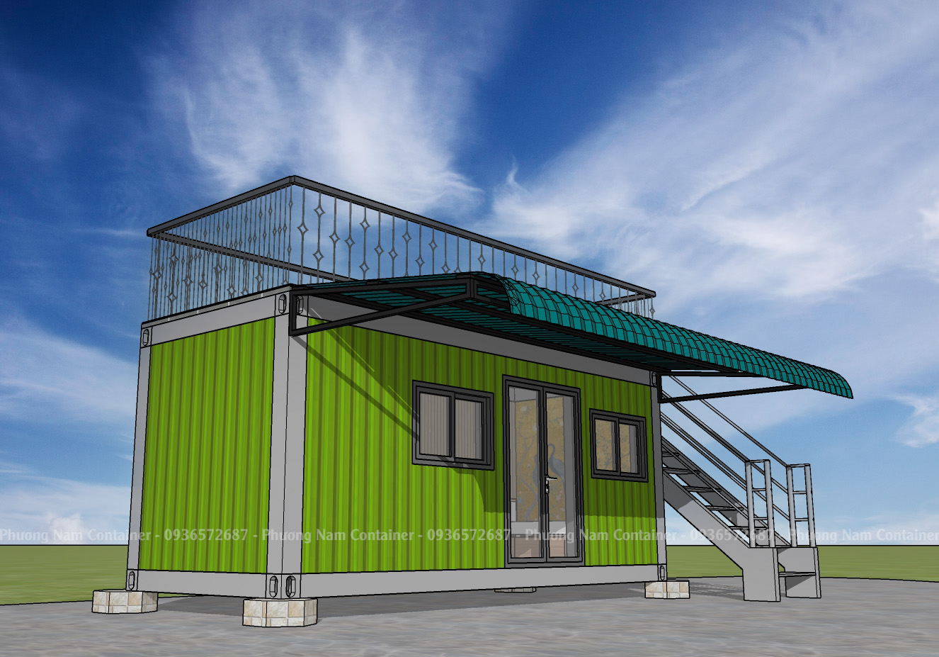 container văn phòng tại Long Thành