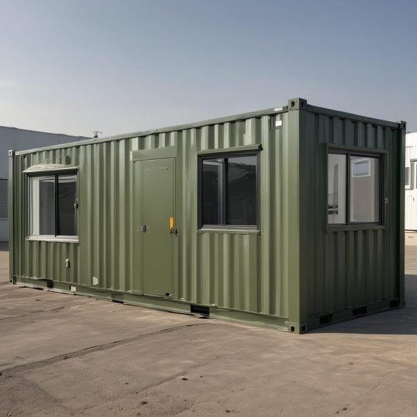 Container văn phòng cách nhiệt tốt trong môi trường nắng nóng