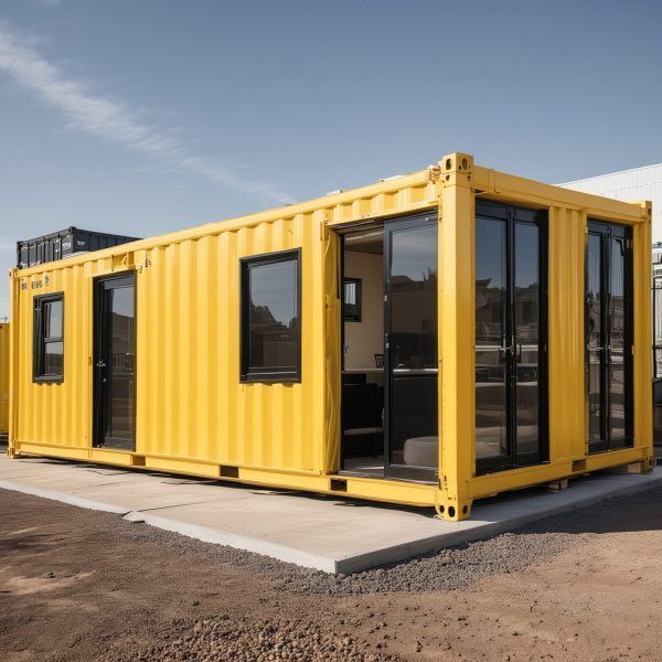 Container văn phòng có máy lạnh giúp cải thiện môi trường làm việc tại công trình