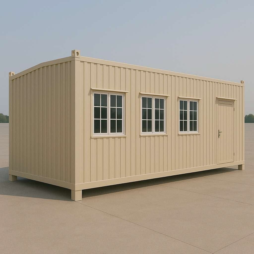 Văn phòng công trường nên thuê container hay dựng nhà tạm?