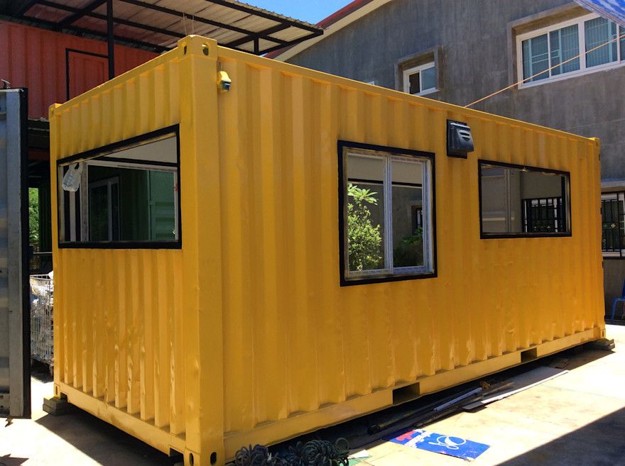 Thuê container văn phòng tại Bàu Bàng khi công trình cần khu điều hành riêng